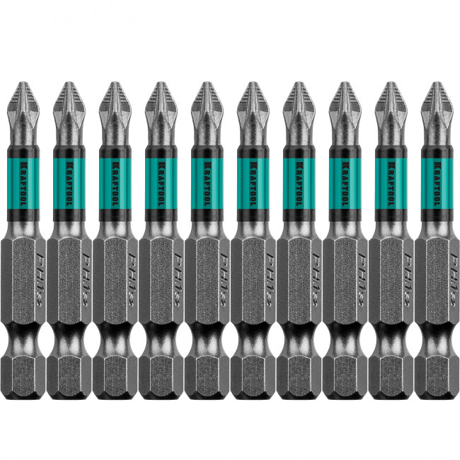 Optimum Line Биты, PZ1, 50 мм, тип хвостовика E 1/4", 10 шт в блистере, KRAFTOOL,  ( 26124-1-50-10 ) Optimum Line Биты, PZ1, 50 мм, тип хвостовика E 1/4", 10 шт в блистере, KRAFTOOL,  ( 26124-1-50-10 )